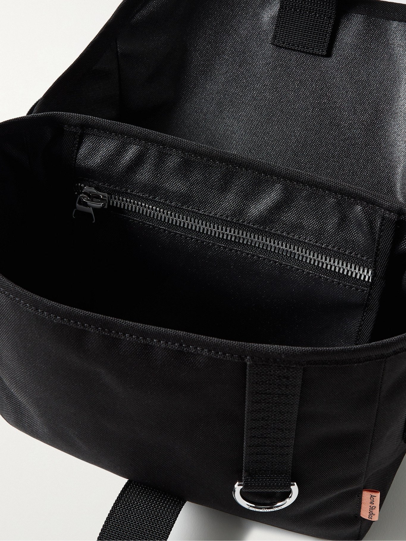 ACNE STUDIOS - Webbing-Trimmed Twill Messenger Bag Acne Studios