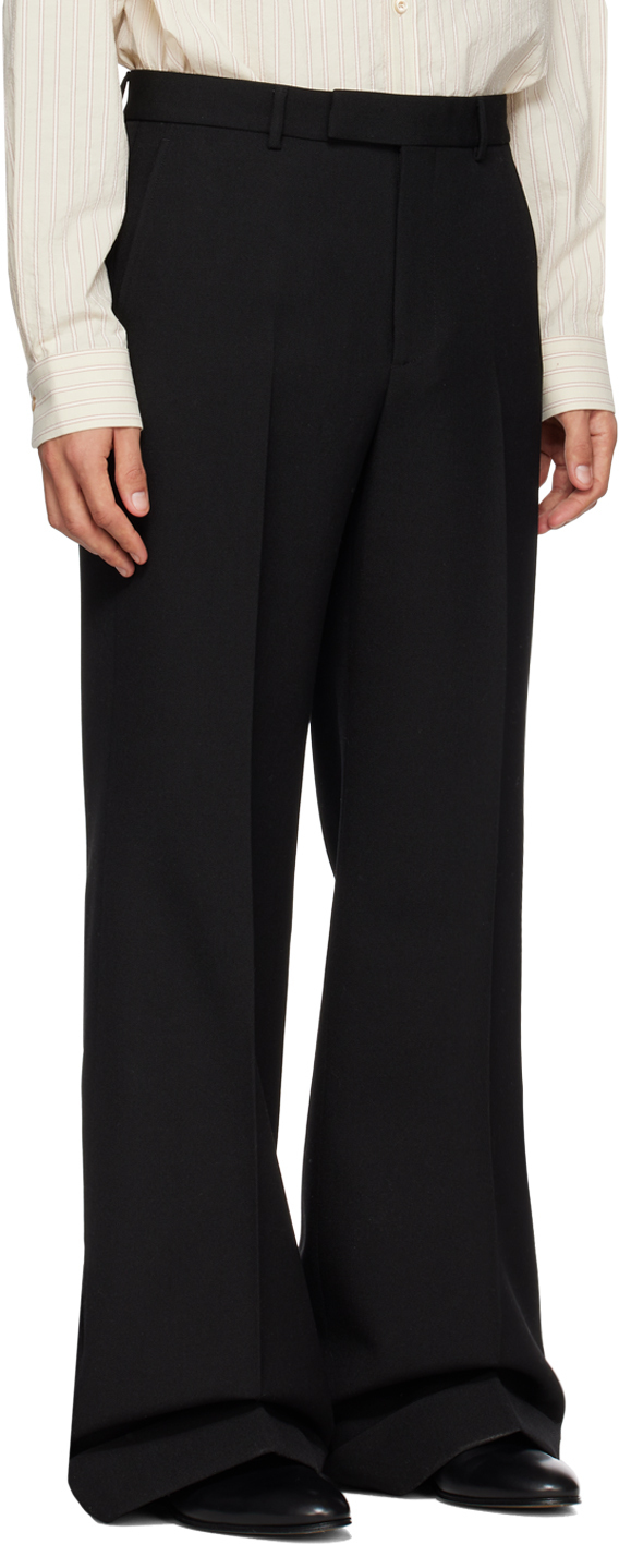 Gucci Black Crease Trousers Gucci