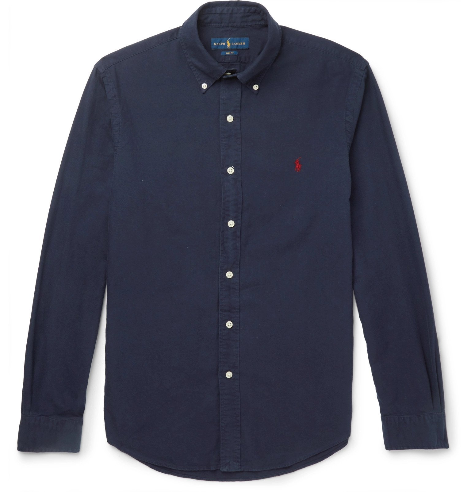 polo ralph lauren slim fit button down oxford shirt