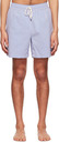 Polo Ralph Lauren Blue & White Cotton Swim Shorts