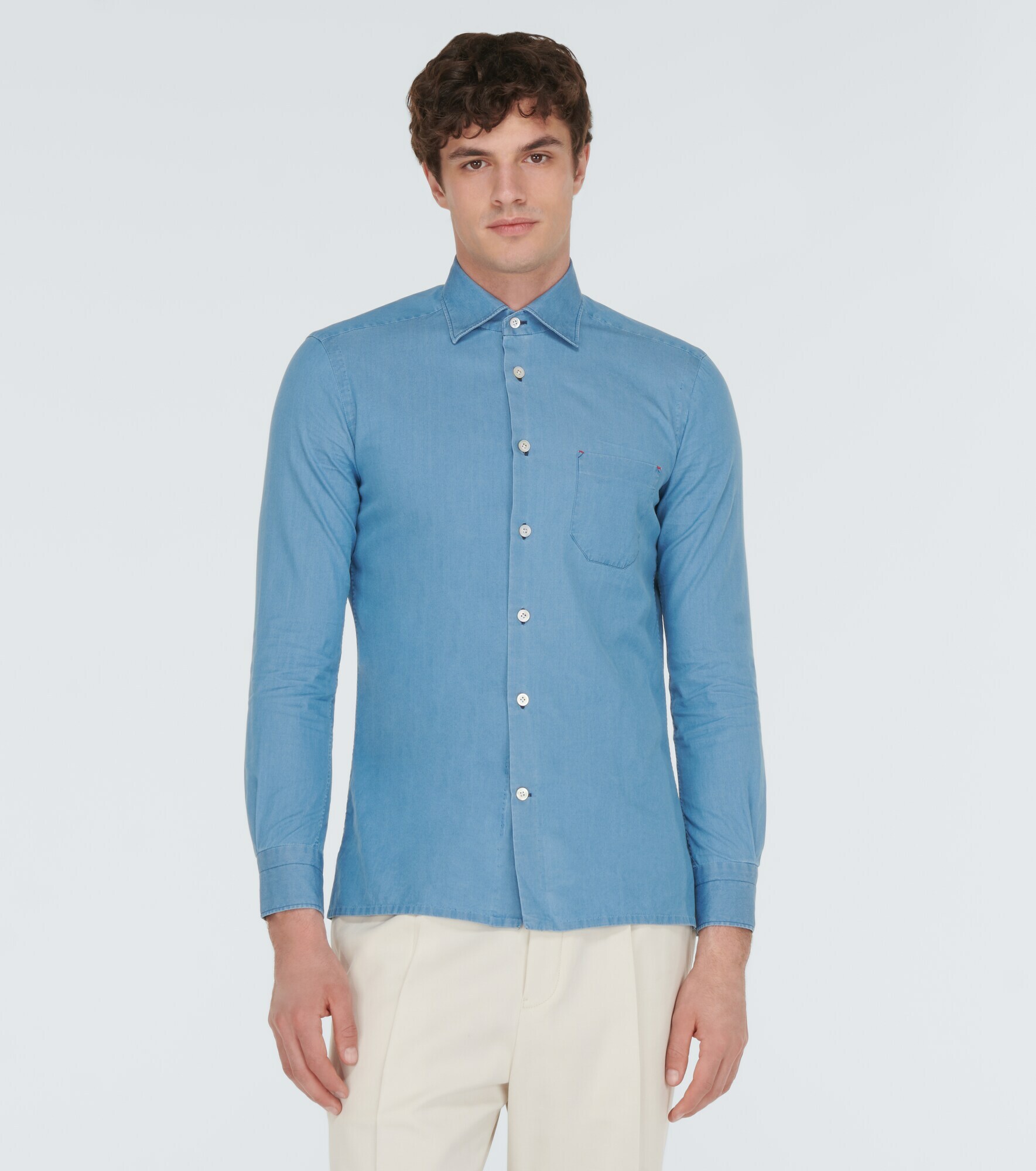 Kiton - Cotton shirt Kiton