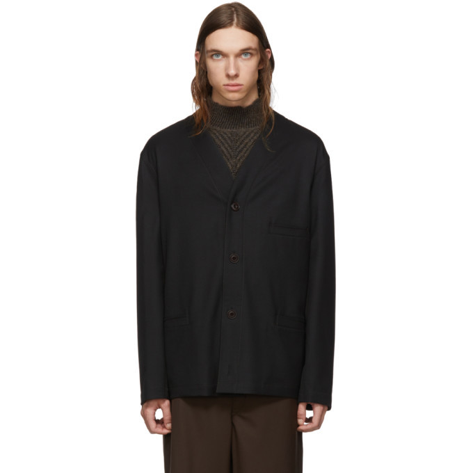 Lemaire Black V-neck Jacket Lemaire