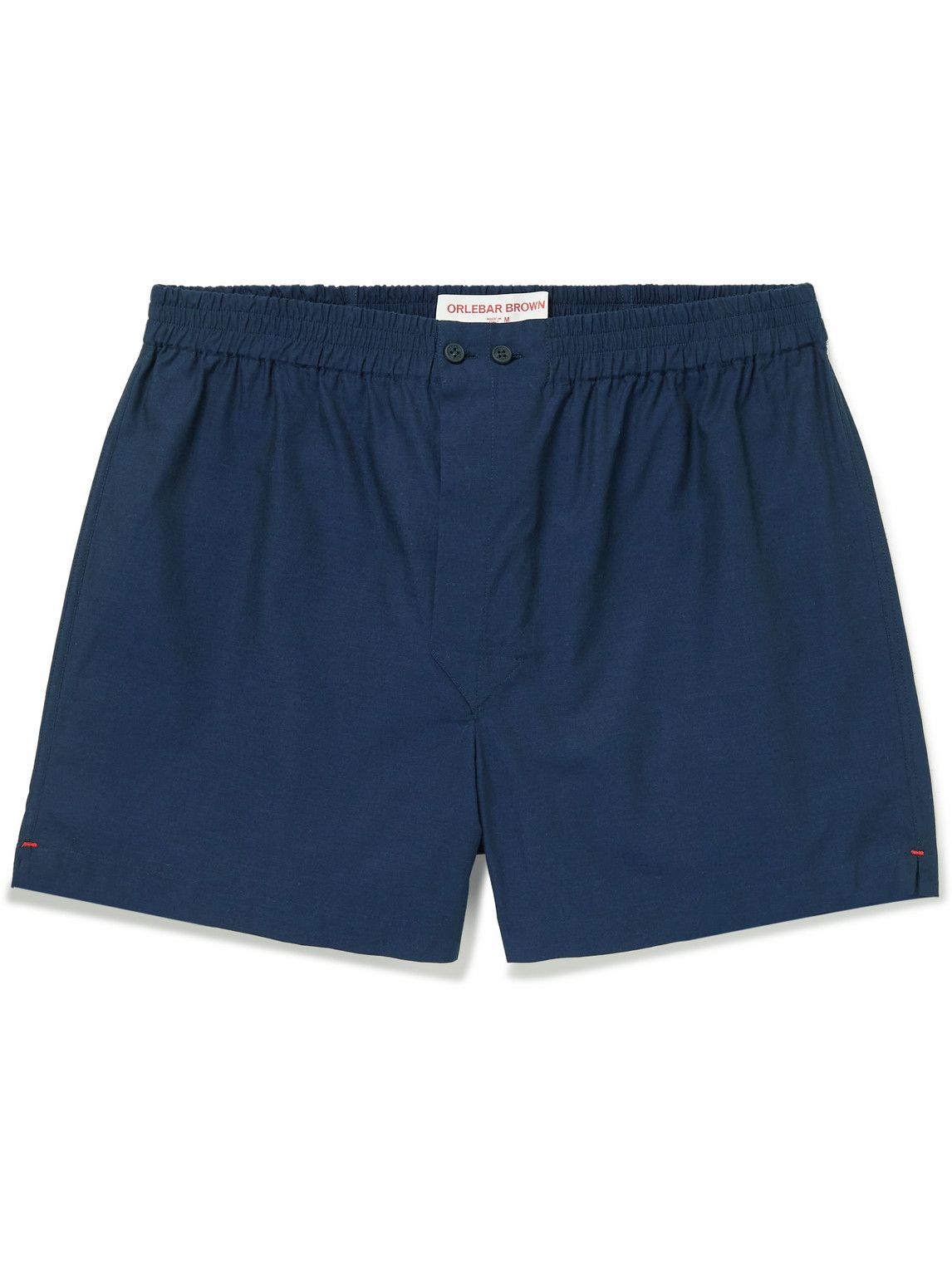 Orlebar Brown - Cotton Boxer Shorts - Blue Orlebar Brown