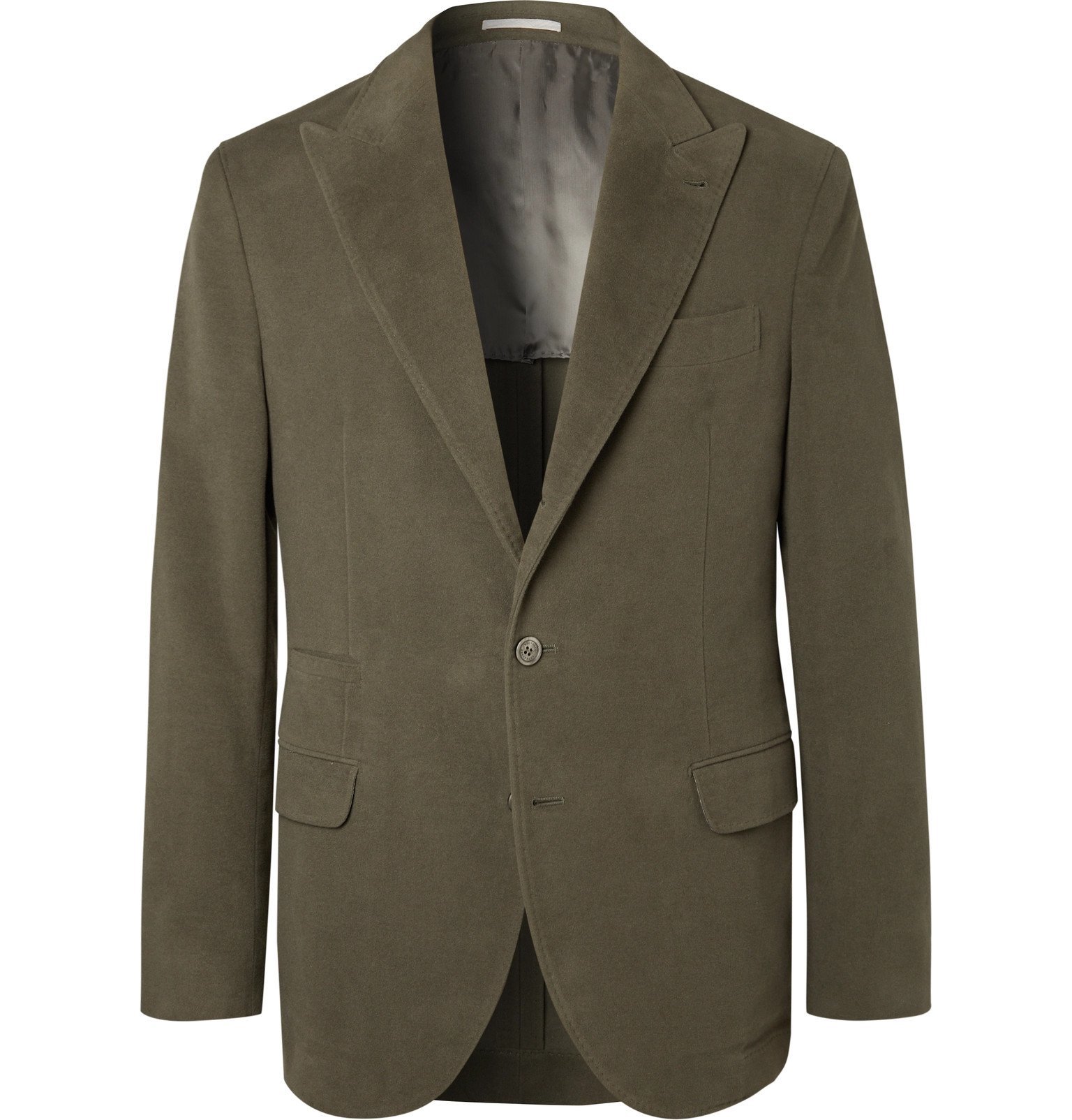 brunello cucinelli wool and cashmere suit