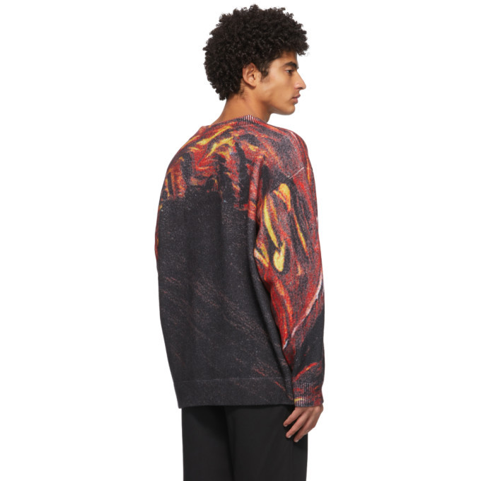 NAMACHEKO- GLADYS SWEATER RED PRINT 未使用 - library.iainponorogo