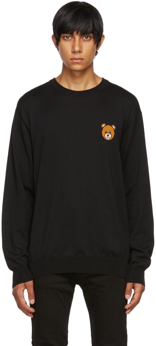 moschino bear sweater