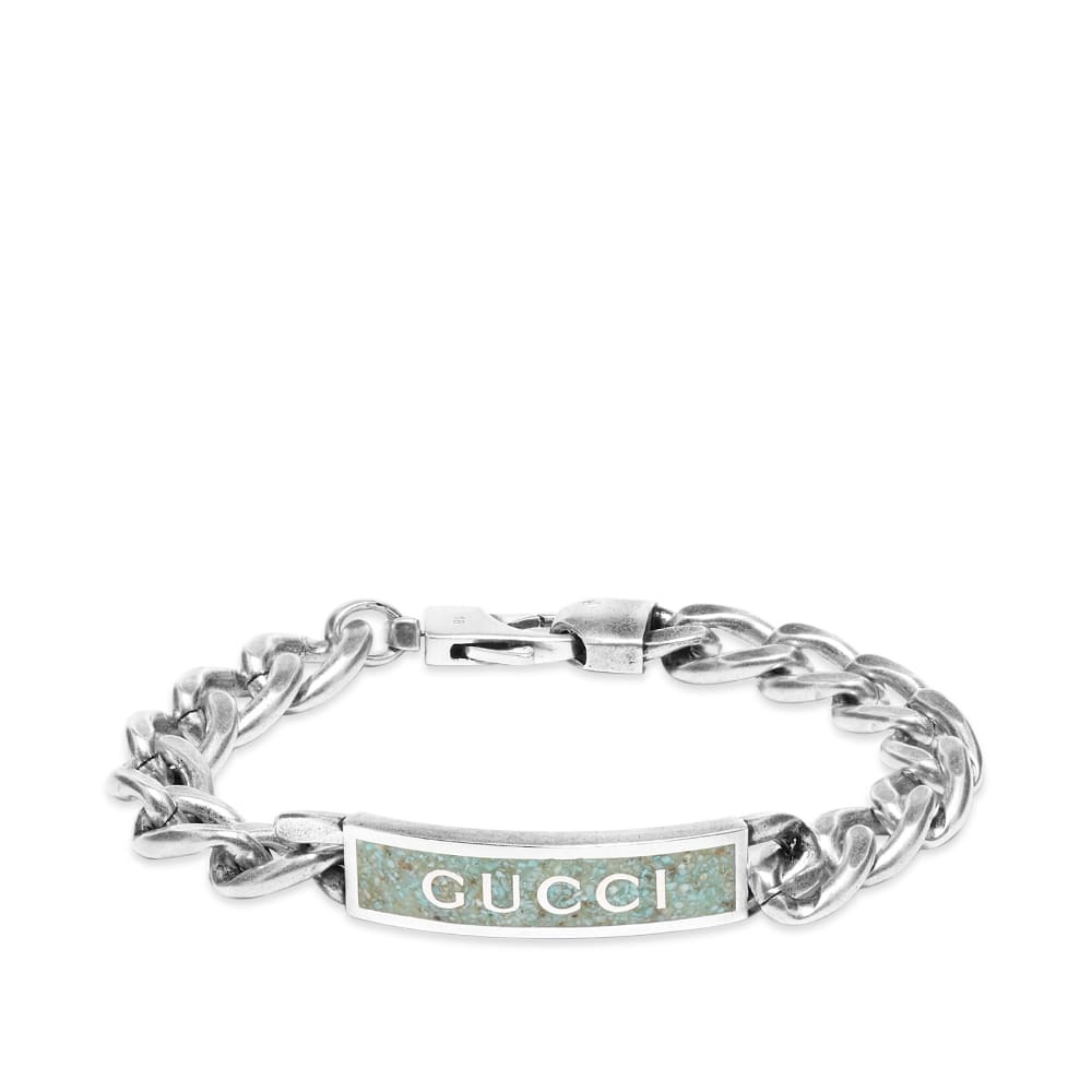 Gucci Tag Gourmette Bracelet Gucci