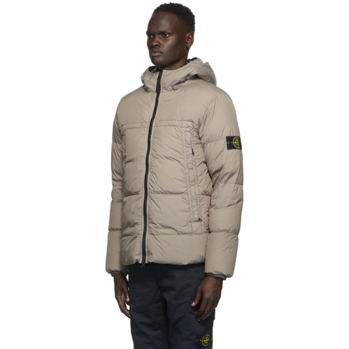 stone island taupe jacket