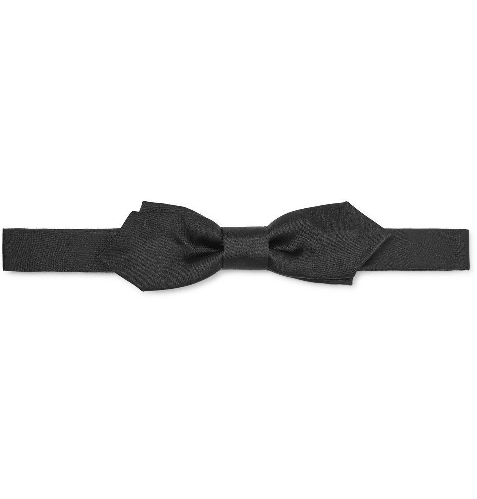 Dolce & Gabbana - Pre-Tied Silk Bow Tie - Black Dolce & Gabbana