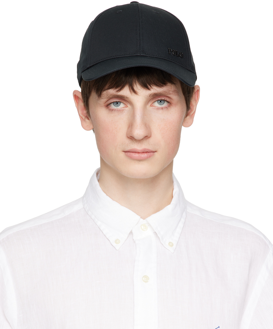 Polo Ralph Lauren Black Logo Cap Polo Ralph Lauren