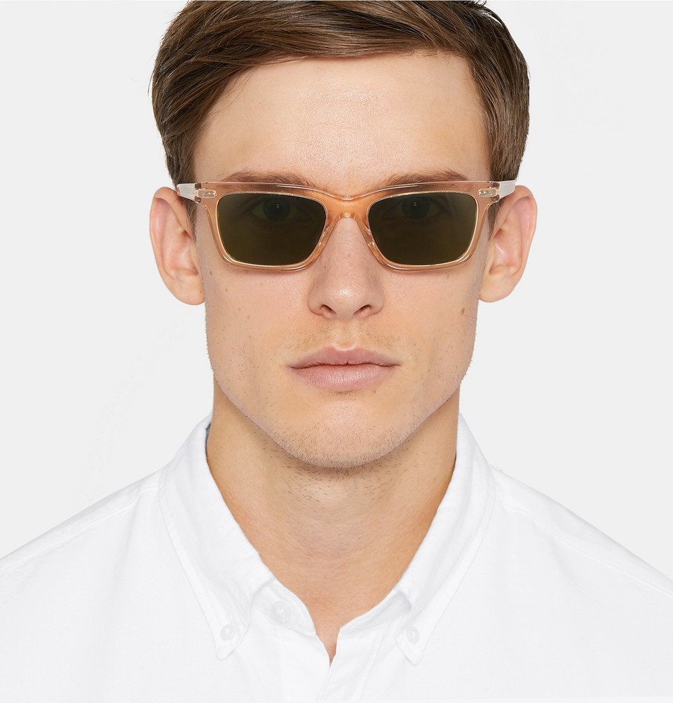 The Row - Oliver Peoples BA CC Square-Frame Acetate Sunglasses - Clear The  Row