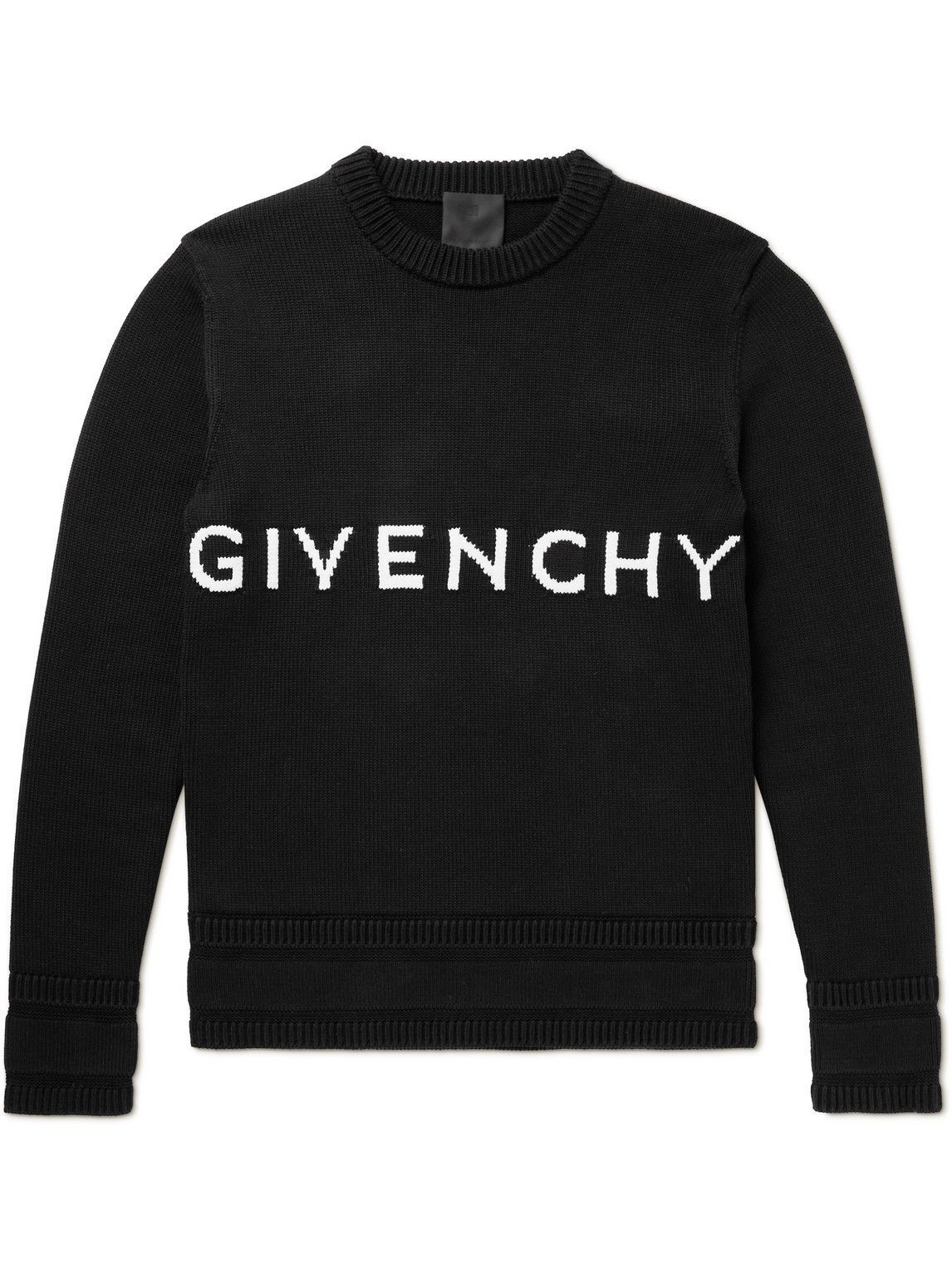 givenchy reverse logo sweater