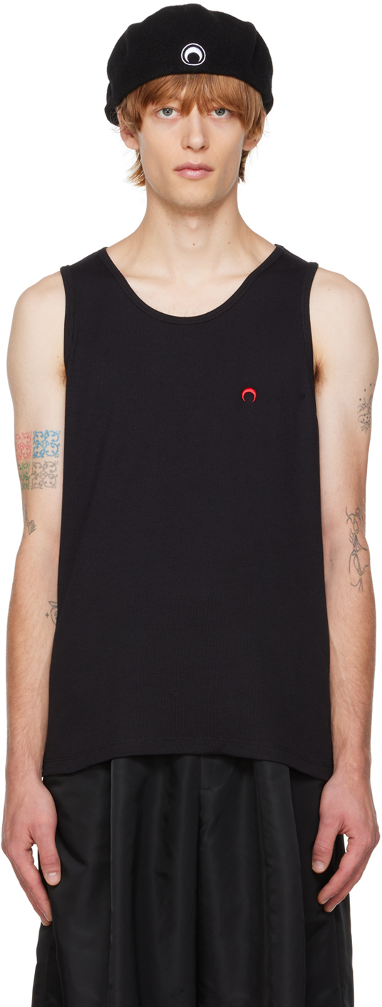 Charlie Rib Tanktop Black
