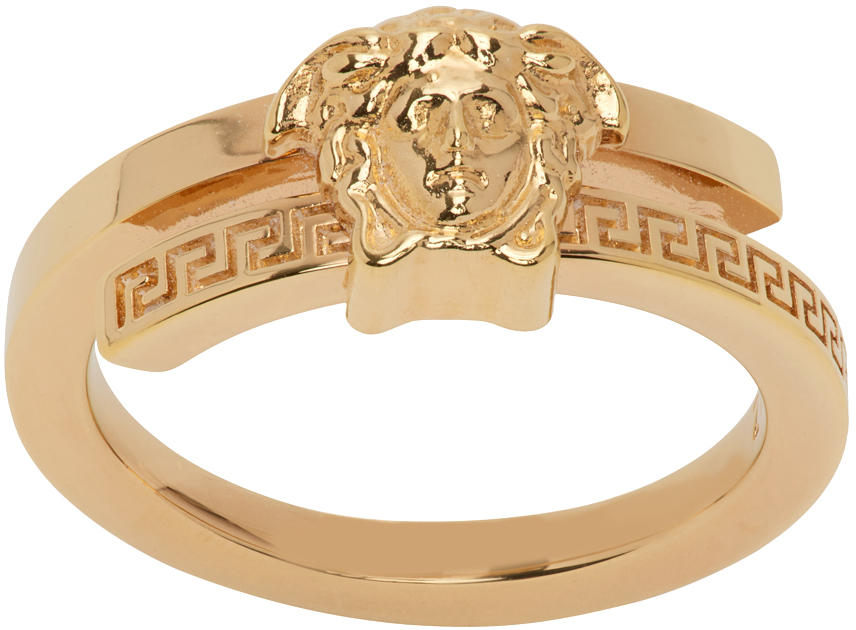 Versace Gold Medusa Ring Versace