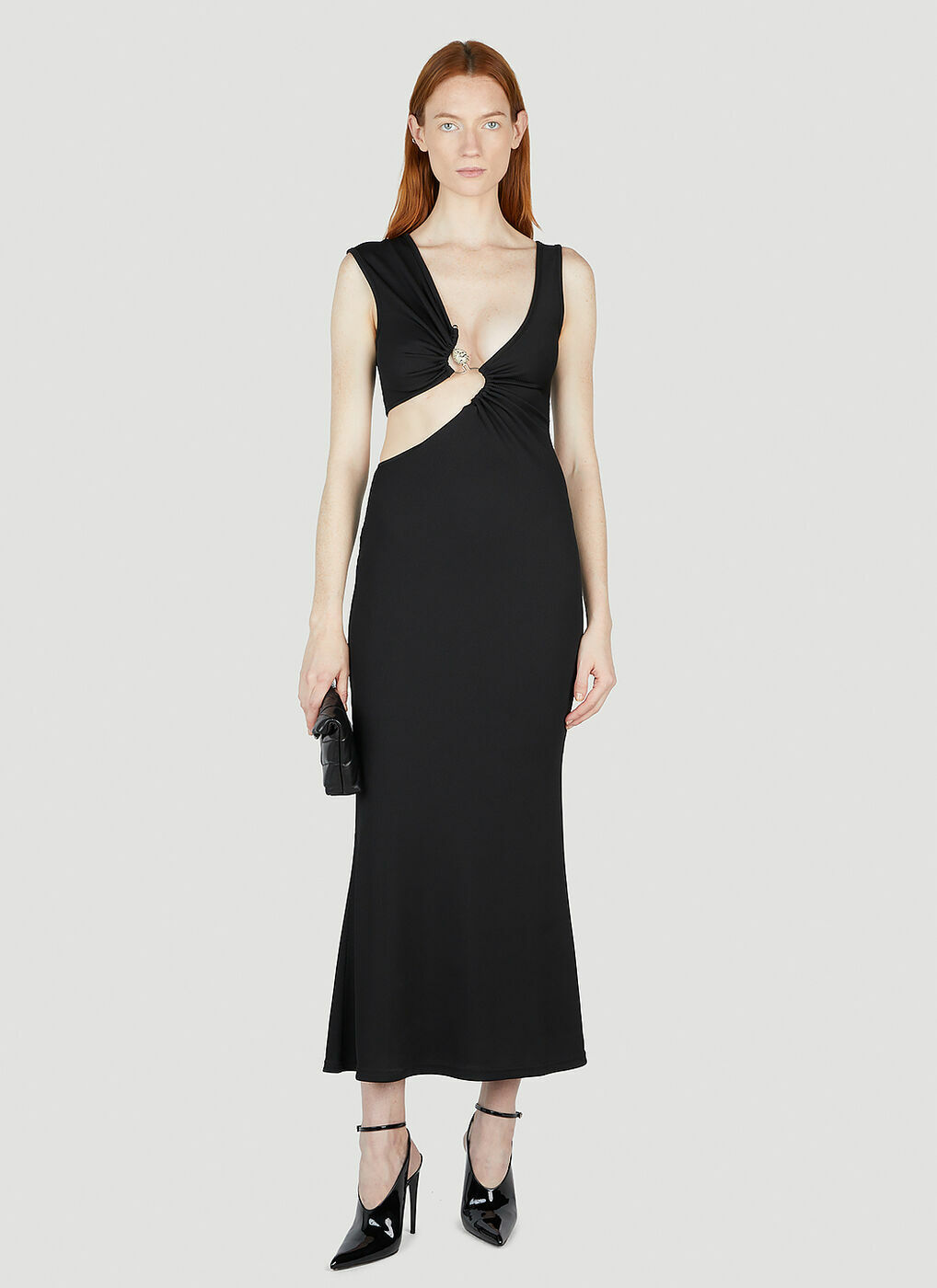 Christopher Esber - Serpentine Dress in Black Christopher Esber