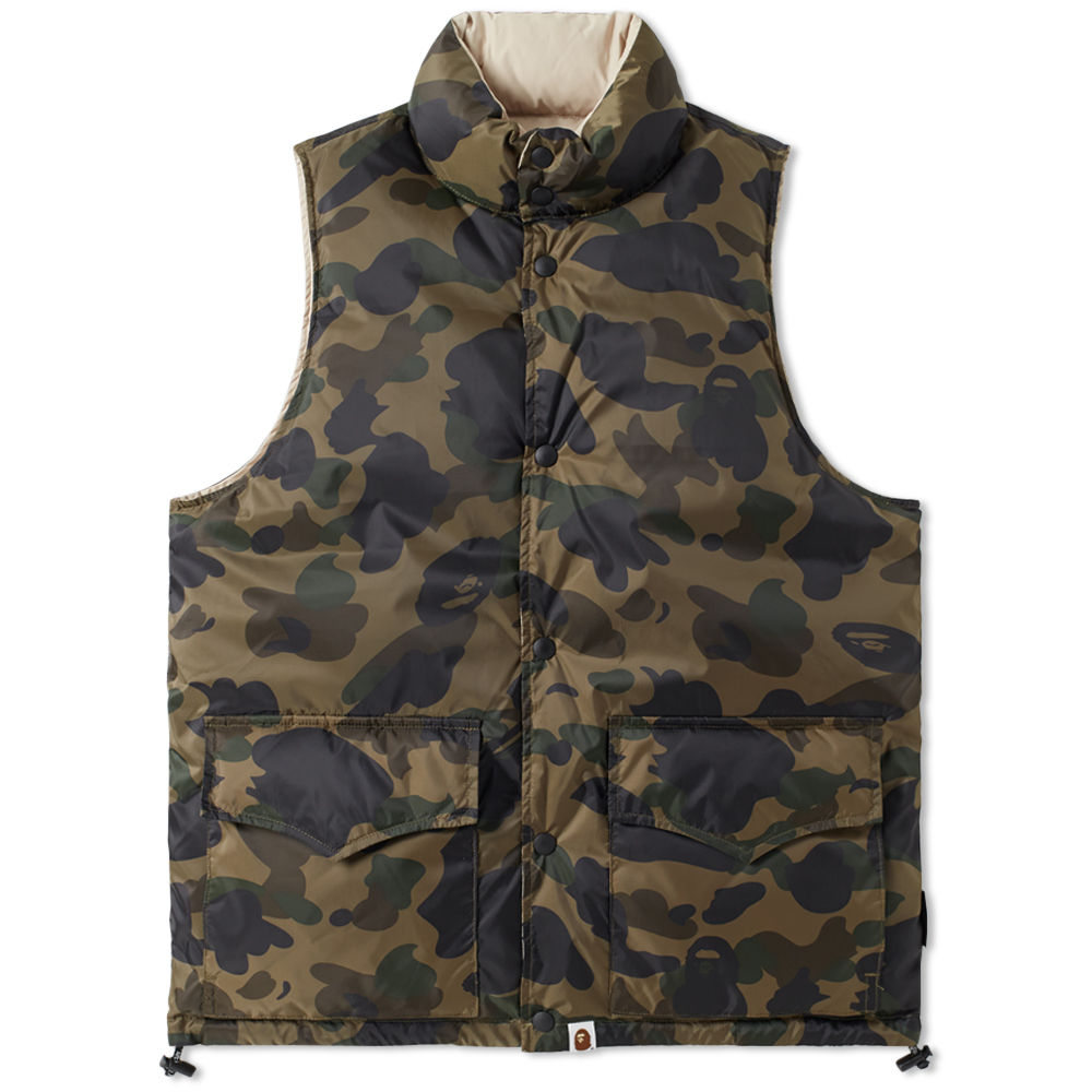 camo reversible vest