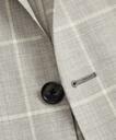 Brooks Brothers Men's Milano Fit Plaid 1818 Suit | Grey