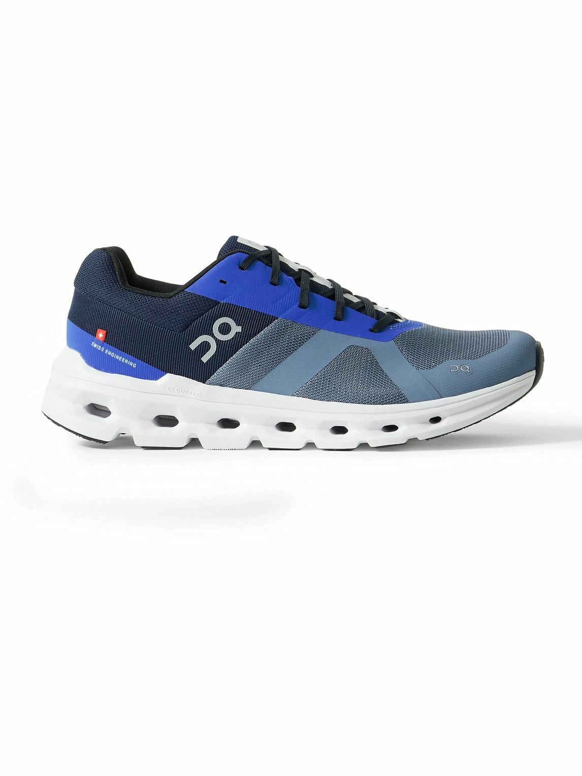 ON - Cloudrunner Mesh Running Sneakers - Blue Onia