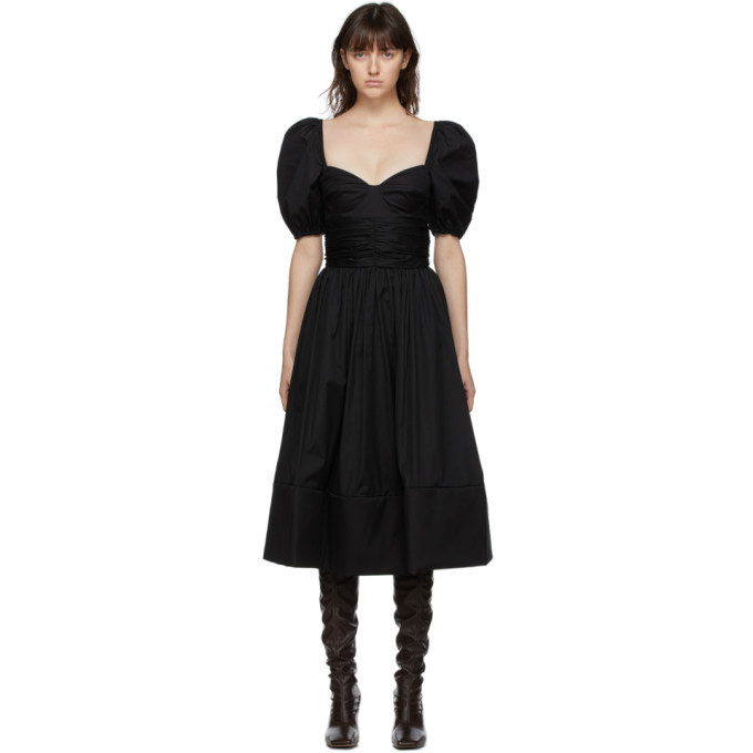 Black Rosette Dress Brock Collection