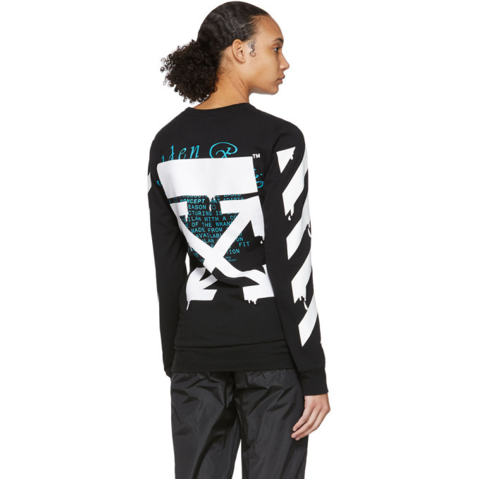 Black Dripping Arrows Long Sleeve 