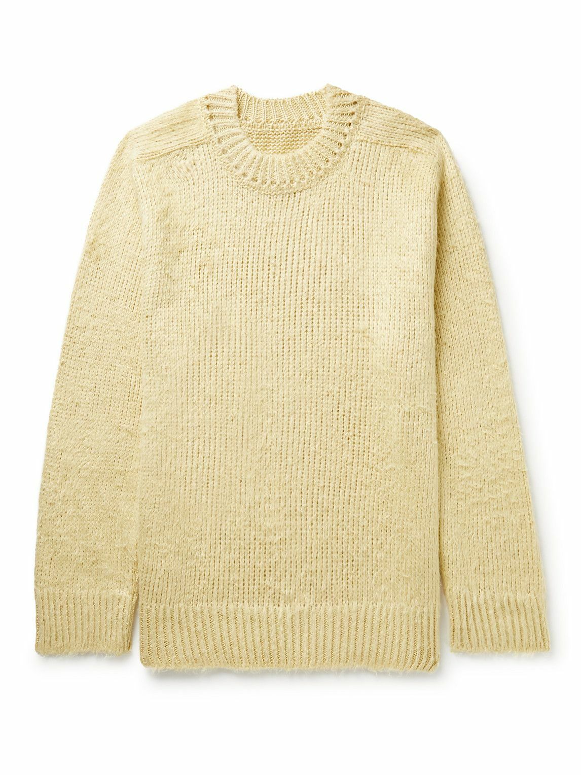 Maison Margiela - Linen Sweater - Yellow Maison Margiela