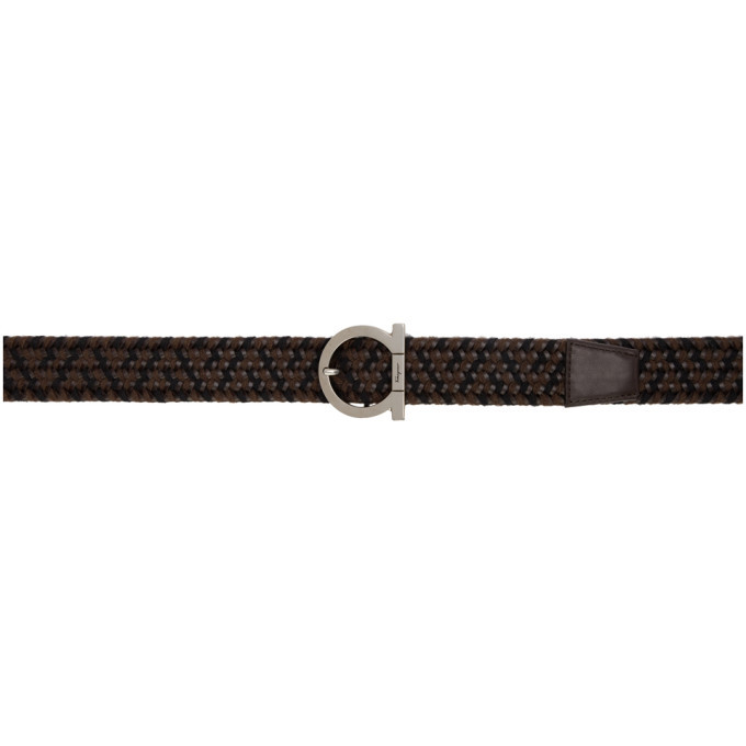 ferragamo braided belt