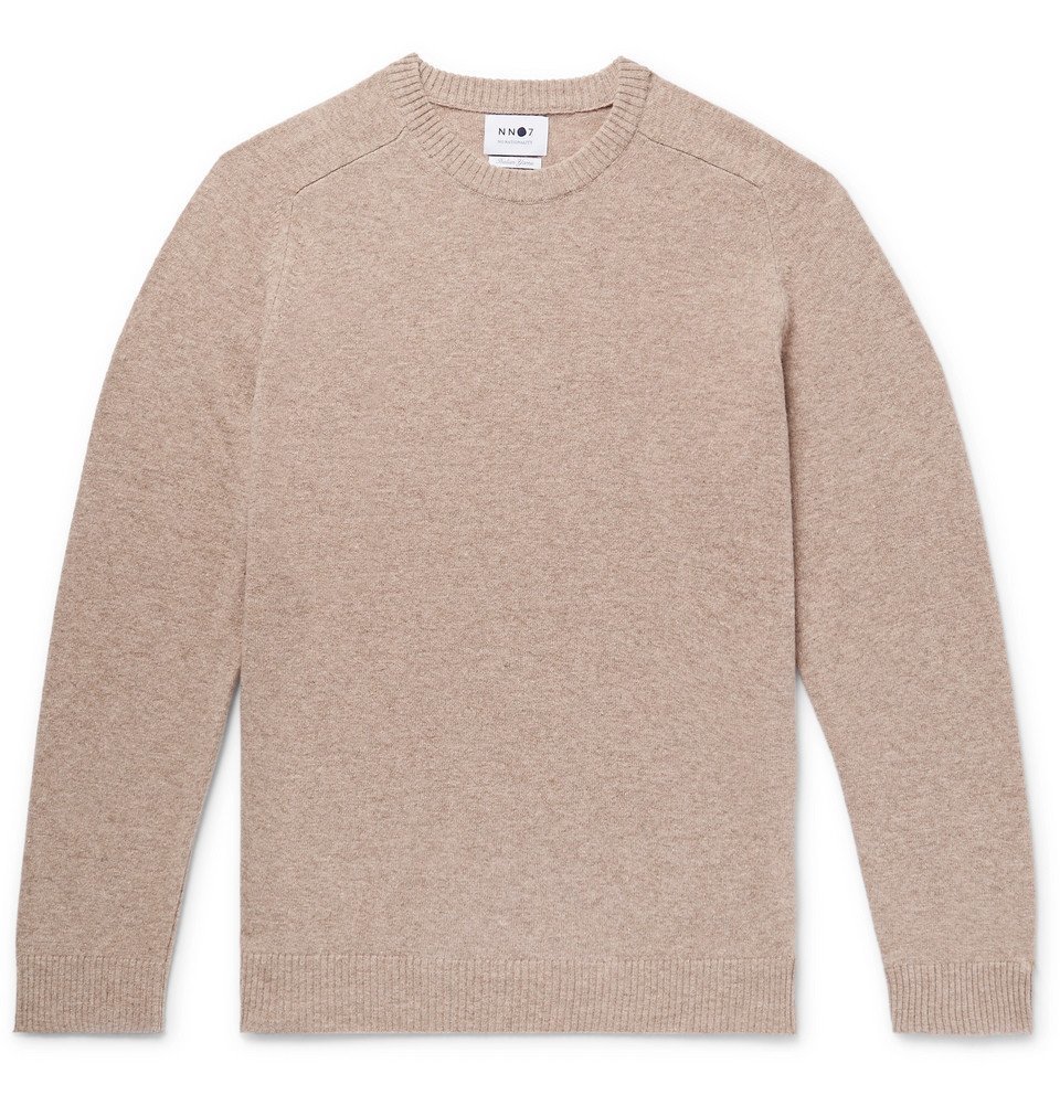 NN07 - Edward Mélange Wool Sweater - Beige NN07
