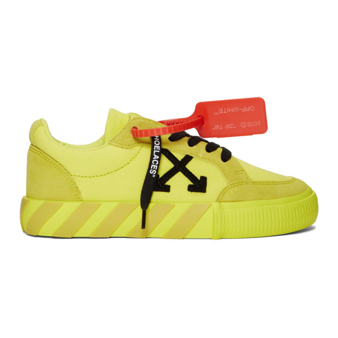 yellow off white trainers