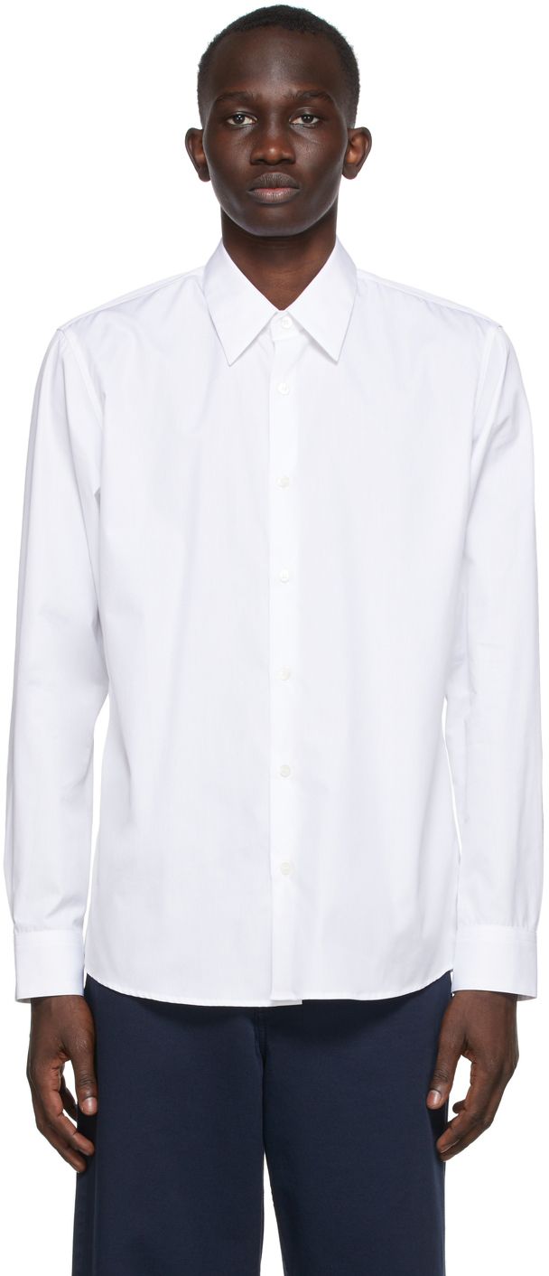 Dries Van Noten White Curle Shirt Dries Van Noten