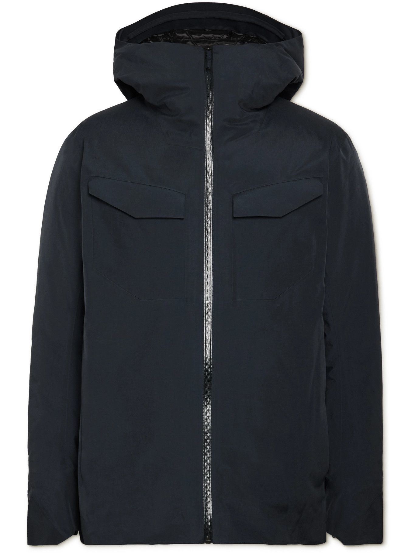 Veilance - Node GORE-TEX Shell Hooded Down Jacket - Blue Arc'teryx Veilance