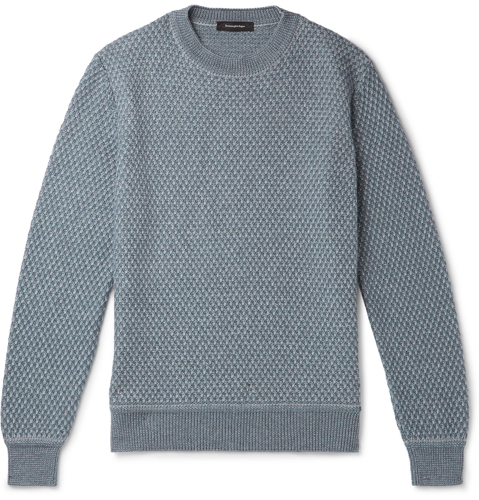 waffle knit cashmere