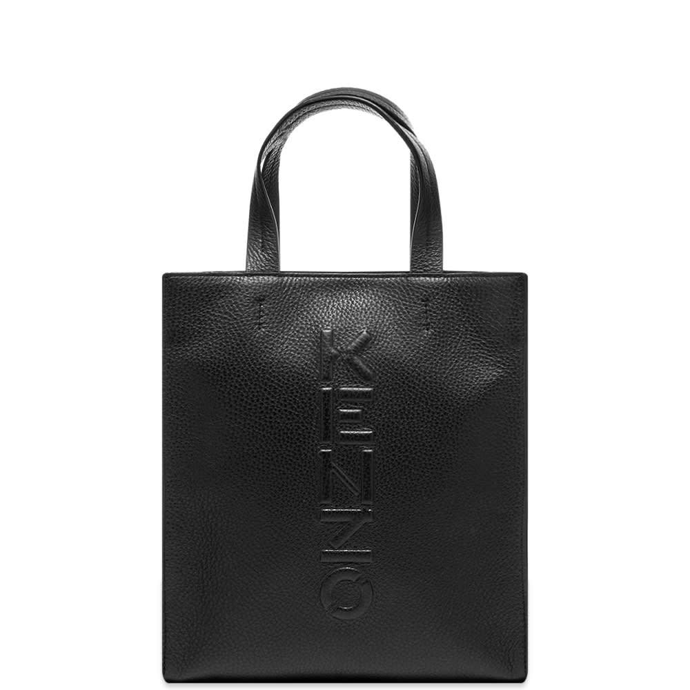 Kenzo Small Leather Logo Shopper Bag Kenzo