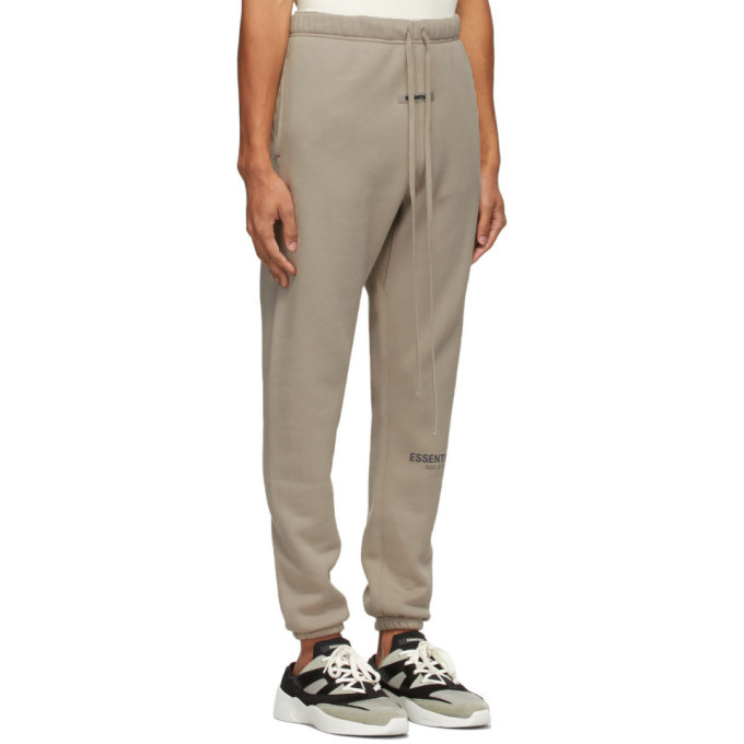 Essentials Taupe Fleece Lounge Pants Essentials