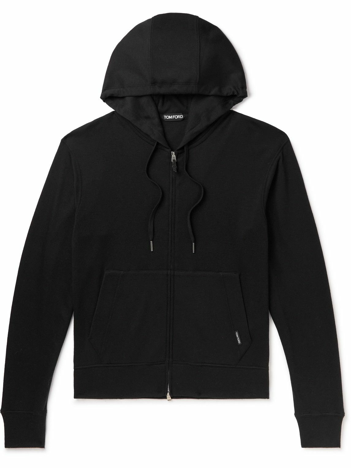 TOM FORD Cashmere ZipUp Hoodie Black TOM FORD