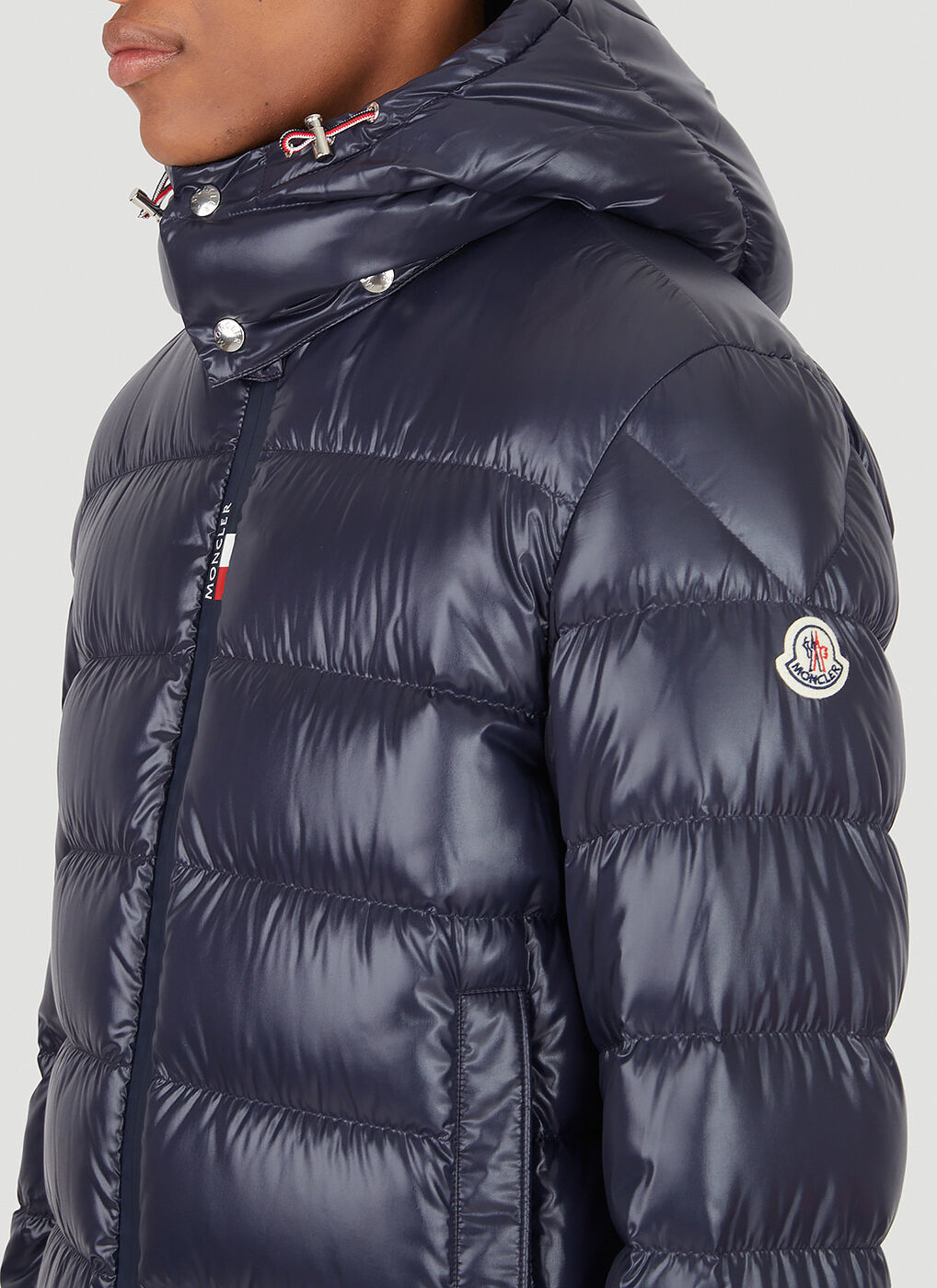 Cuvellier Down Jacket in Blue Moncler