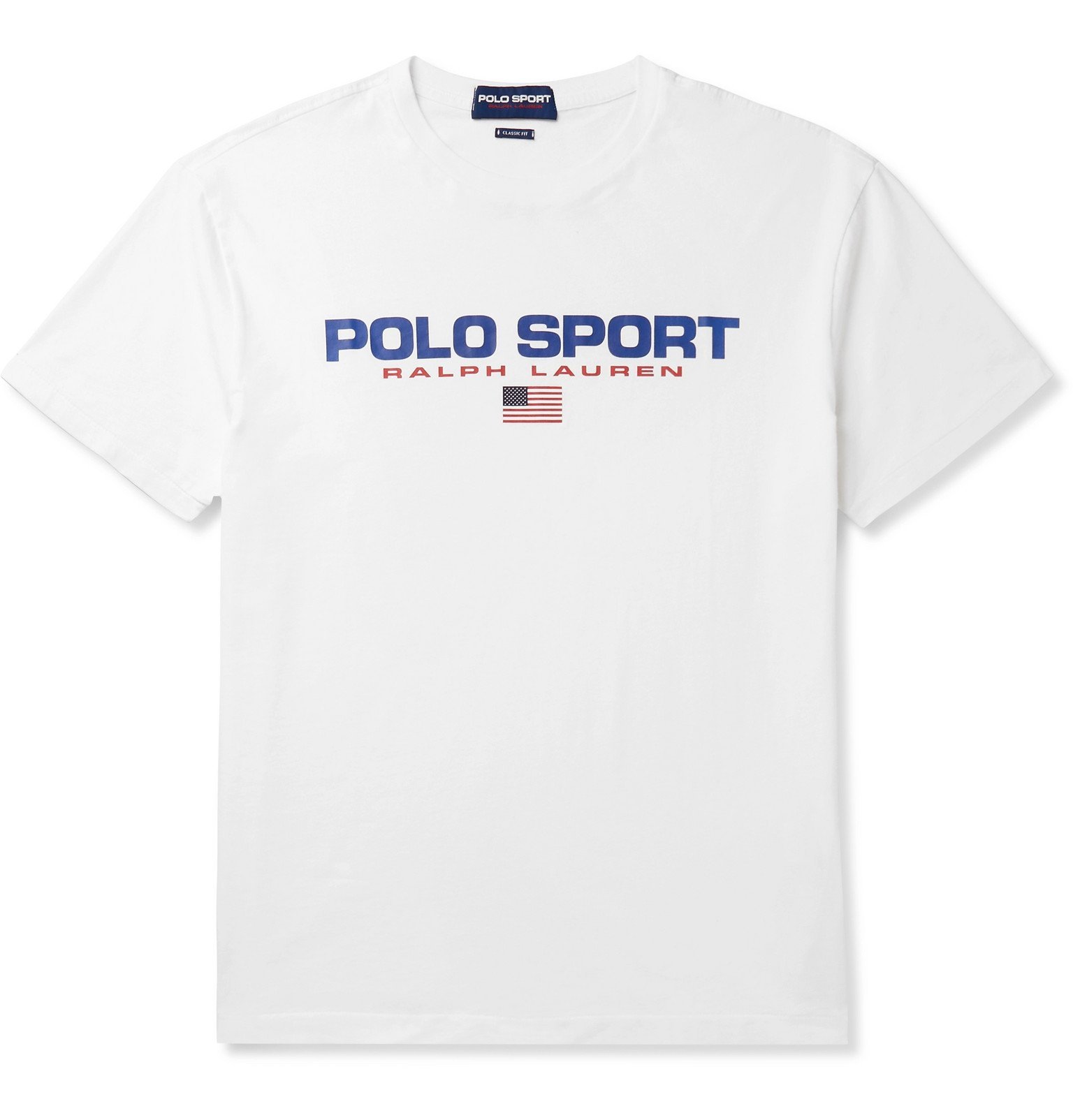 Polo Ralph Lauren - Logo-Print Cotton-Jersey T-Shirt - White Polo Ralph ...