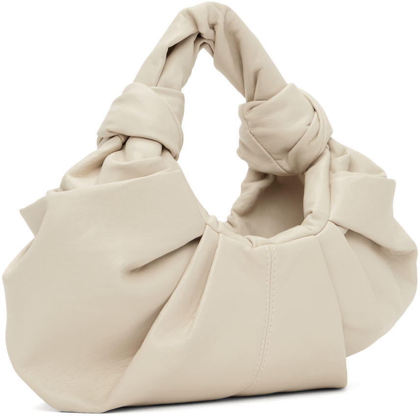 GIA STUDIOS Off-White Mini Croissant Bag GIA STUDIOS