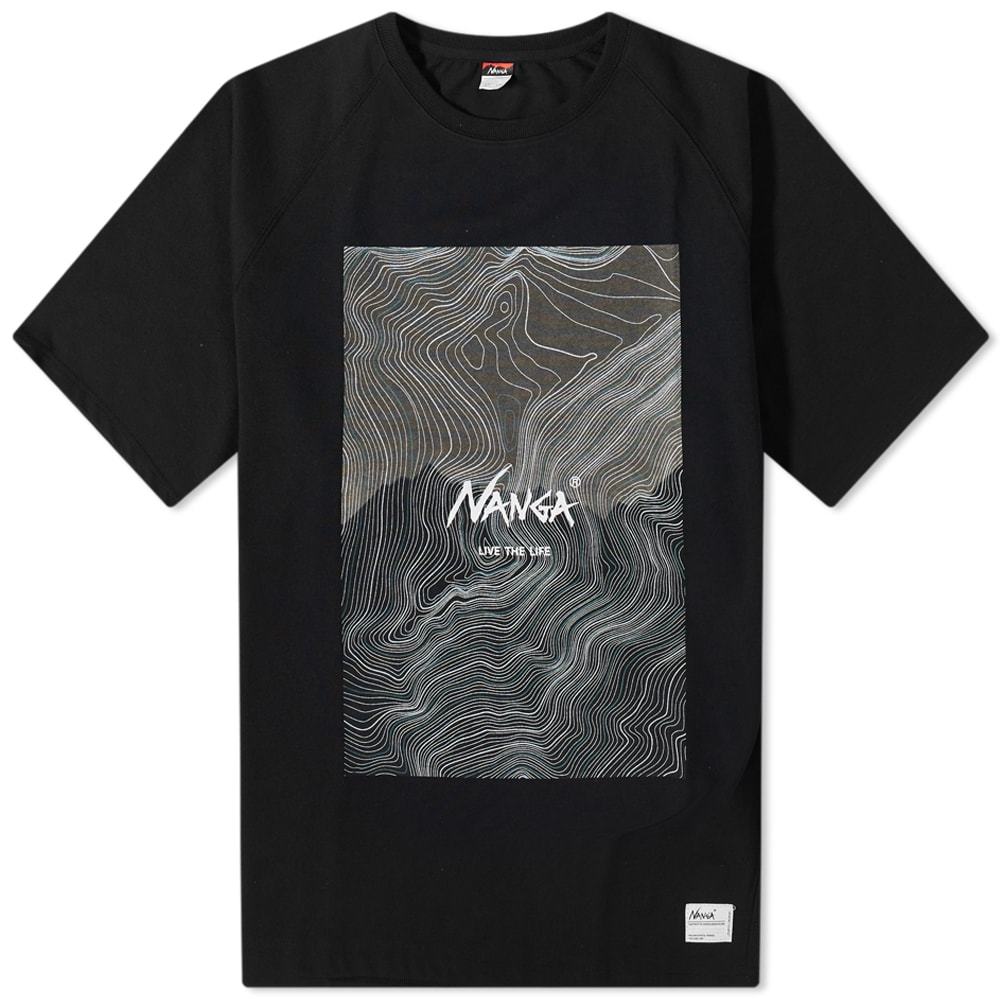 NANGA Eco Mountain Logo Tee Nanga