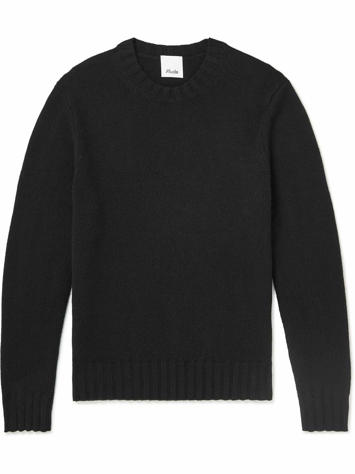 Photo: Allude - Cashmere Sweater - Black