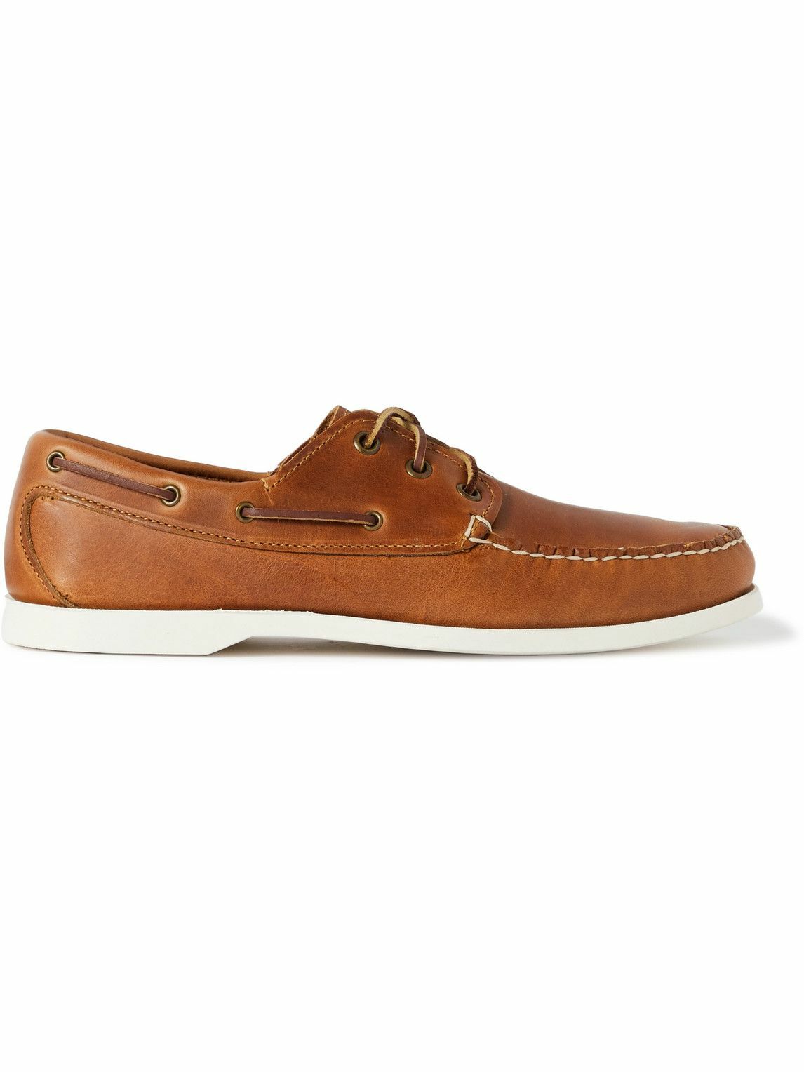 Quoddy Leather Boat Shoes Brown Quoddy