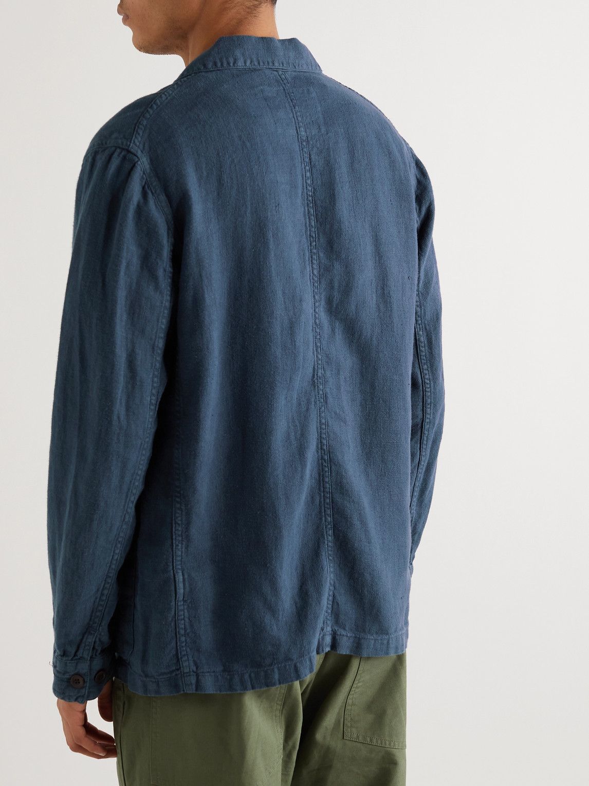 Labura Linen-Canvas Overshirt 