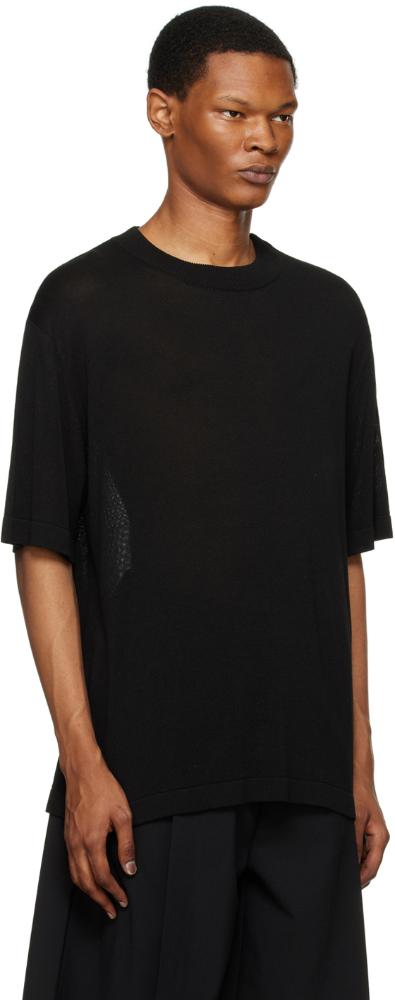 Cordera Black Crewneck T-Shirt CORDERA