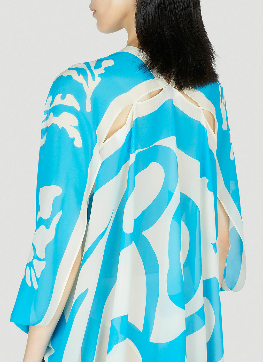 Rodebjer - Agave Youthquake Kaftan Dress in Blue Rodebjer
