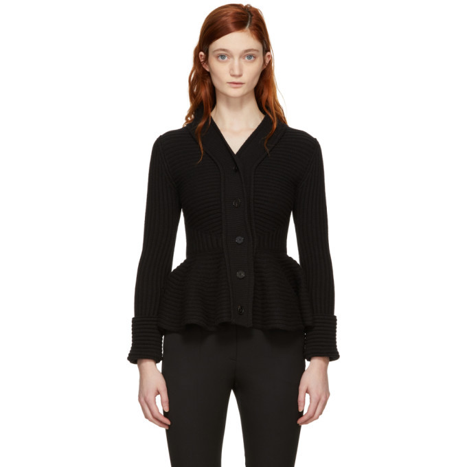 alexander mcqueen peplum sweater