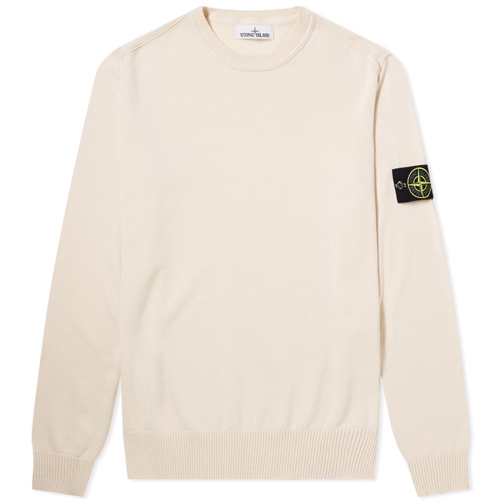 Stone Island Soft Cotton Crew Knit Stone Island