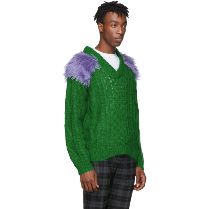 Prada Green Fisherman Sweater Prada