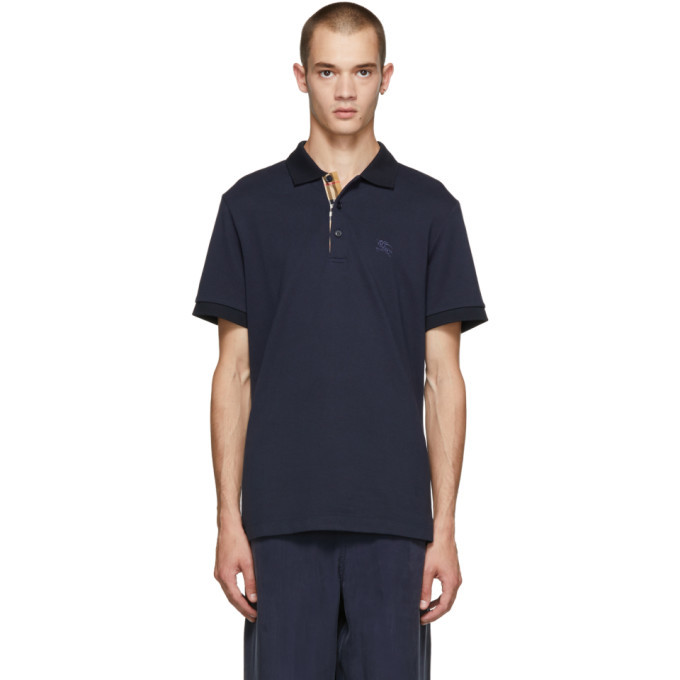 Burberry Navy Hartford Polo Burberry