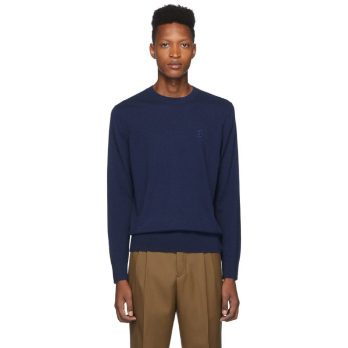burberry blue sweater