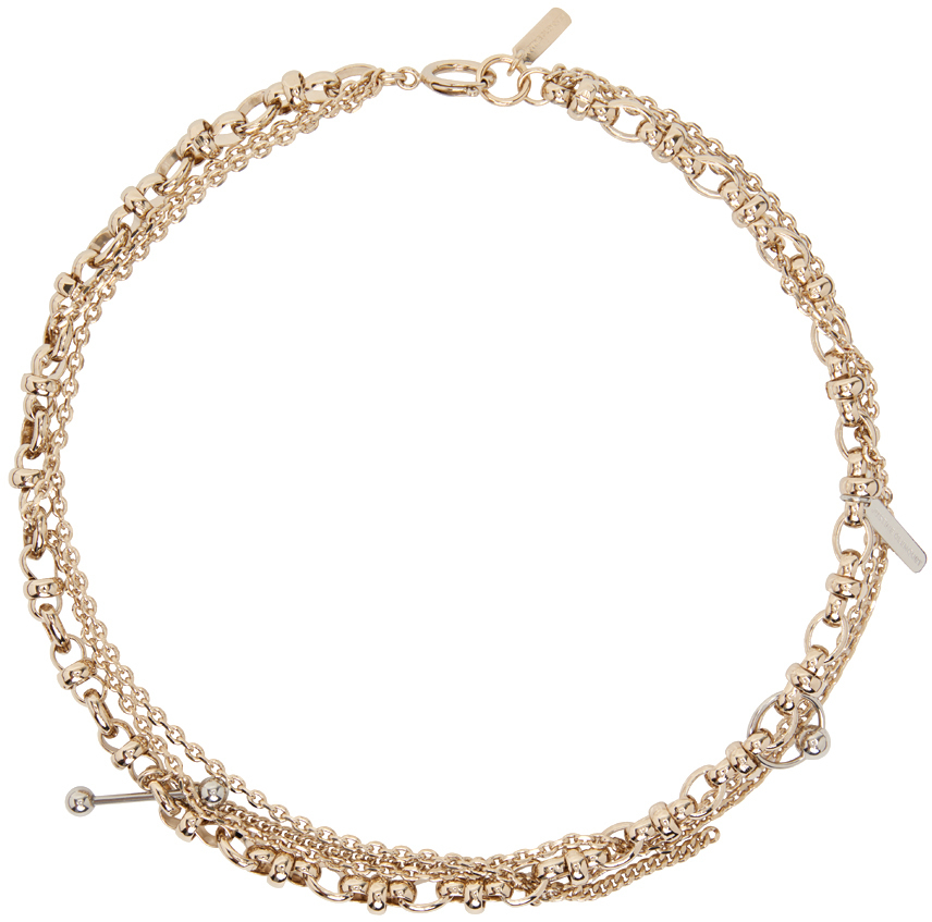 Justine Clenquet Gold Stella Necklace Justine Clenquet