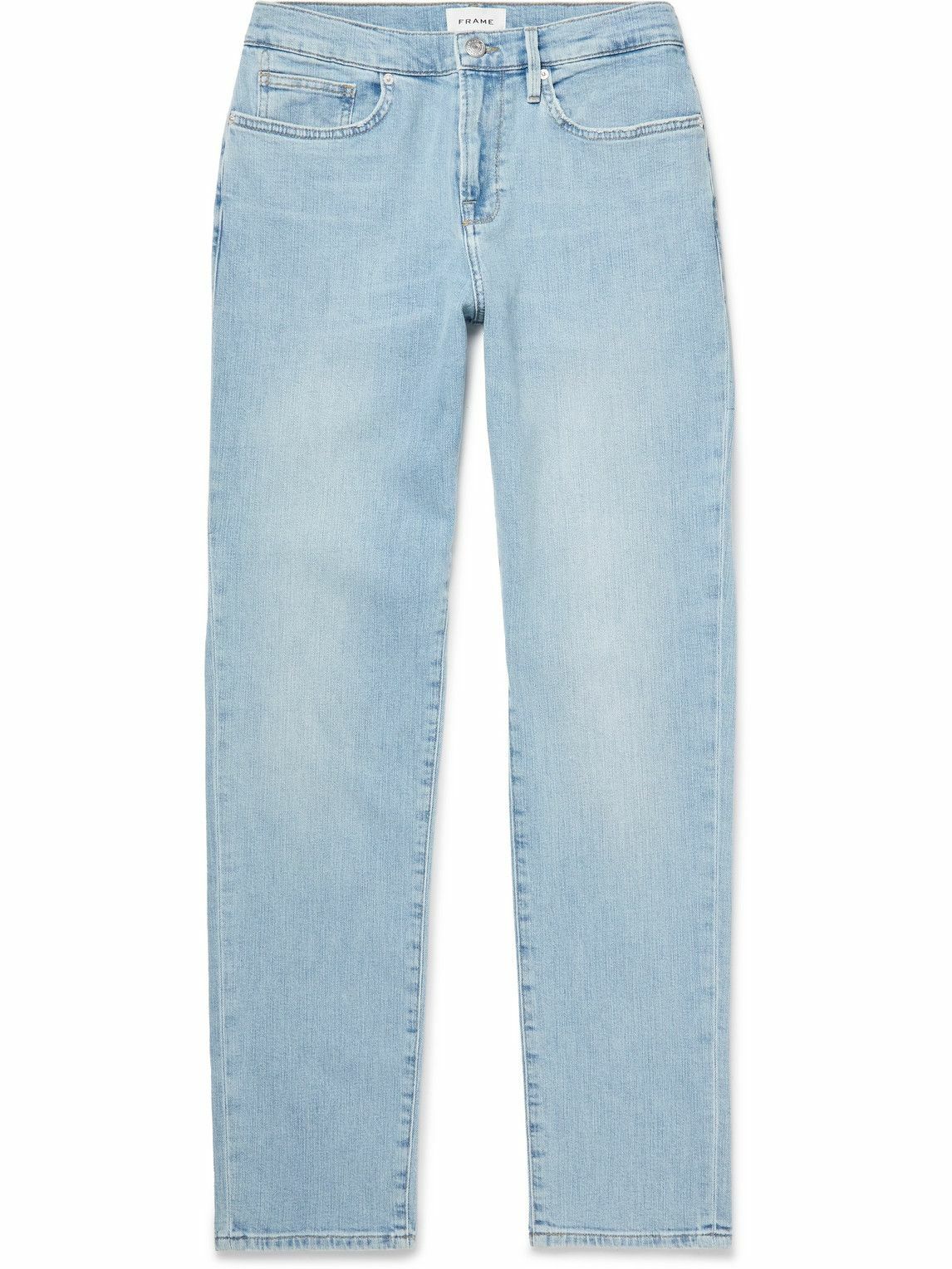 FRAME L'Homme Athletic Denim Jeans Blue Frame Denim